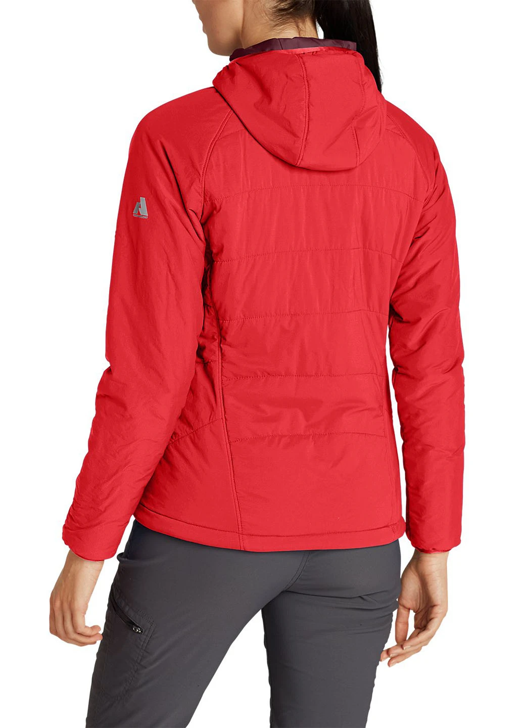 Красная зимняя куртка Eddie Bauer