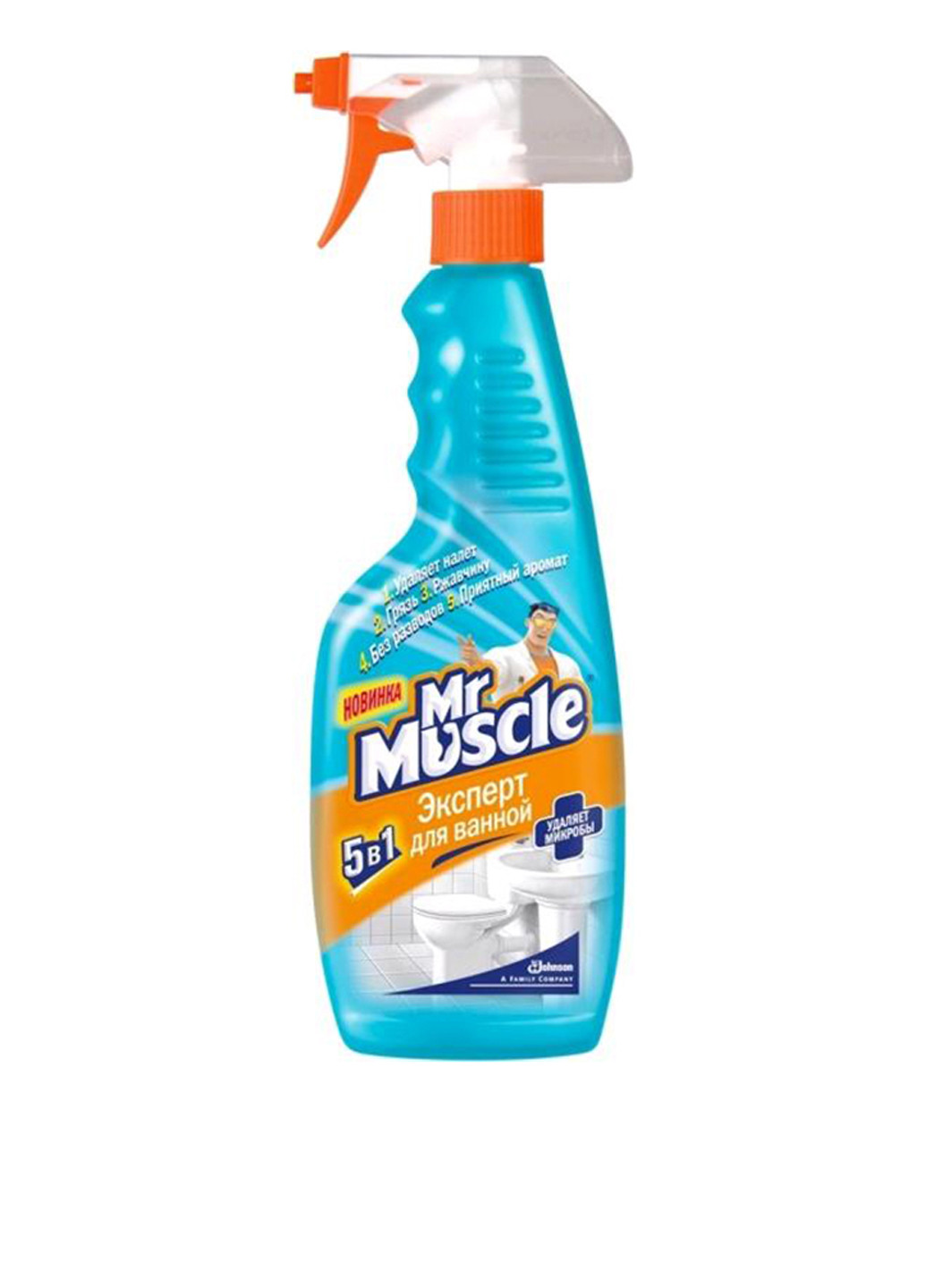 Чистящее средство для ванной 5в1, 500 мл Mr Muscle (89735177)