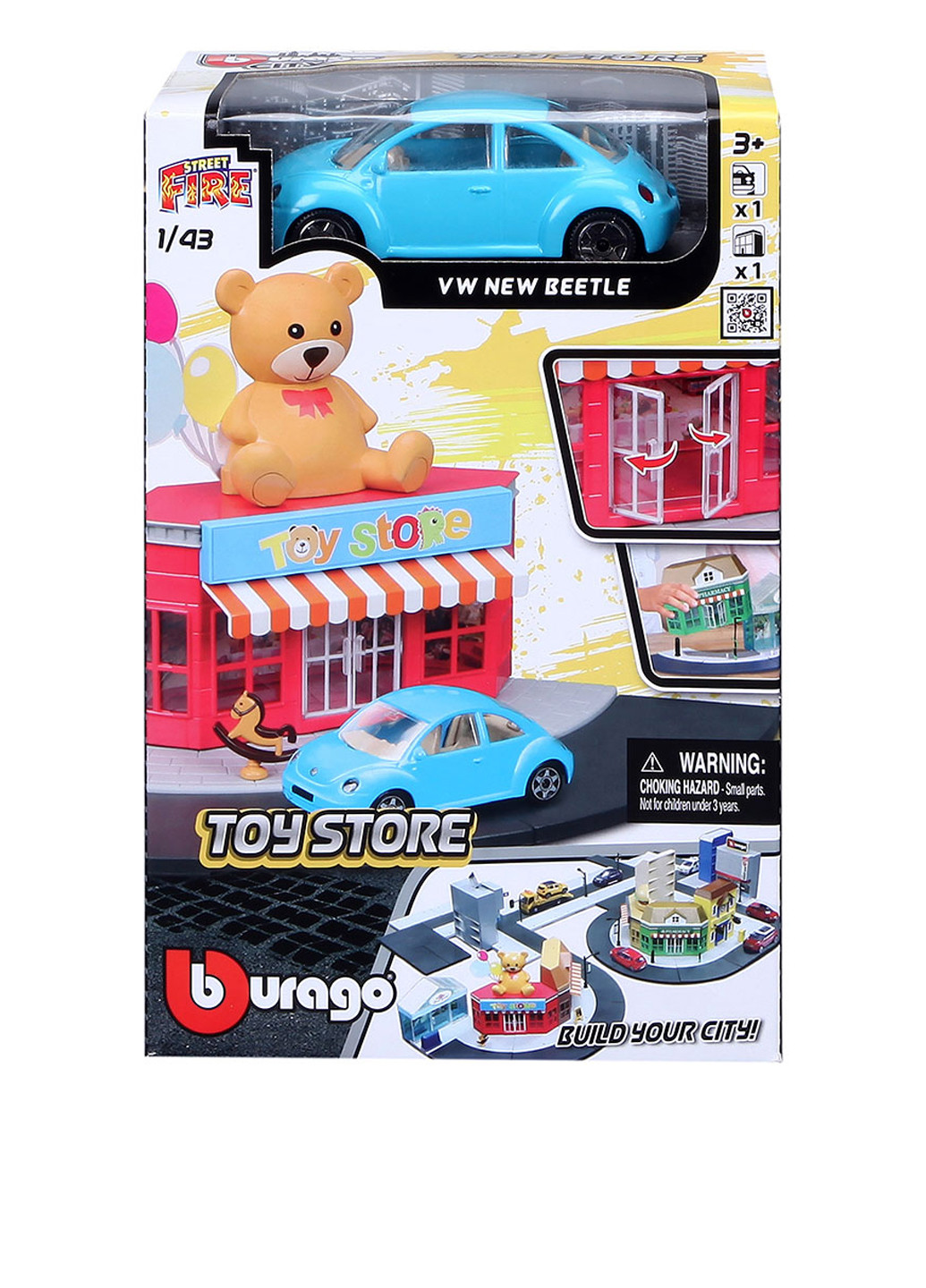 Игровой набор серии City Магазин игрушек, 7,94х13,97х20,95 см Bburago (286311681)