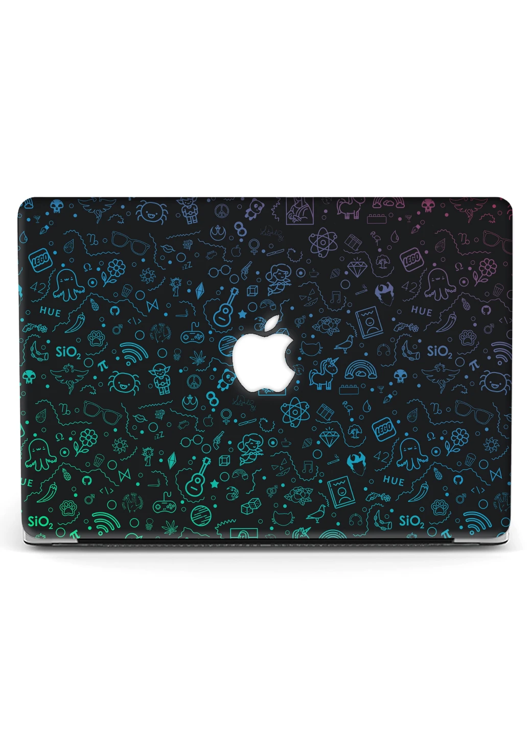 Чехол пластиковый для Apple MacBook Pro Retina 15 A1398 Паттерн Лего (Lego pattern) (6353-2550) MobiPrint (218861862)