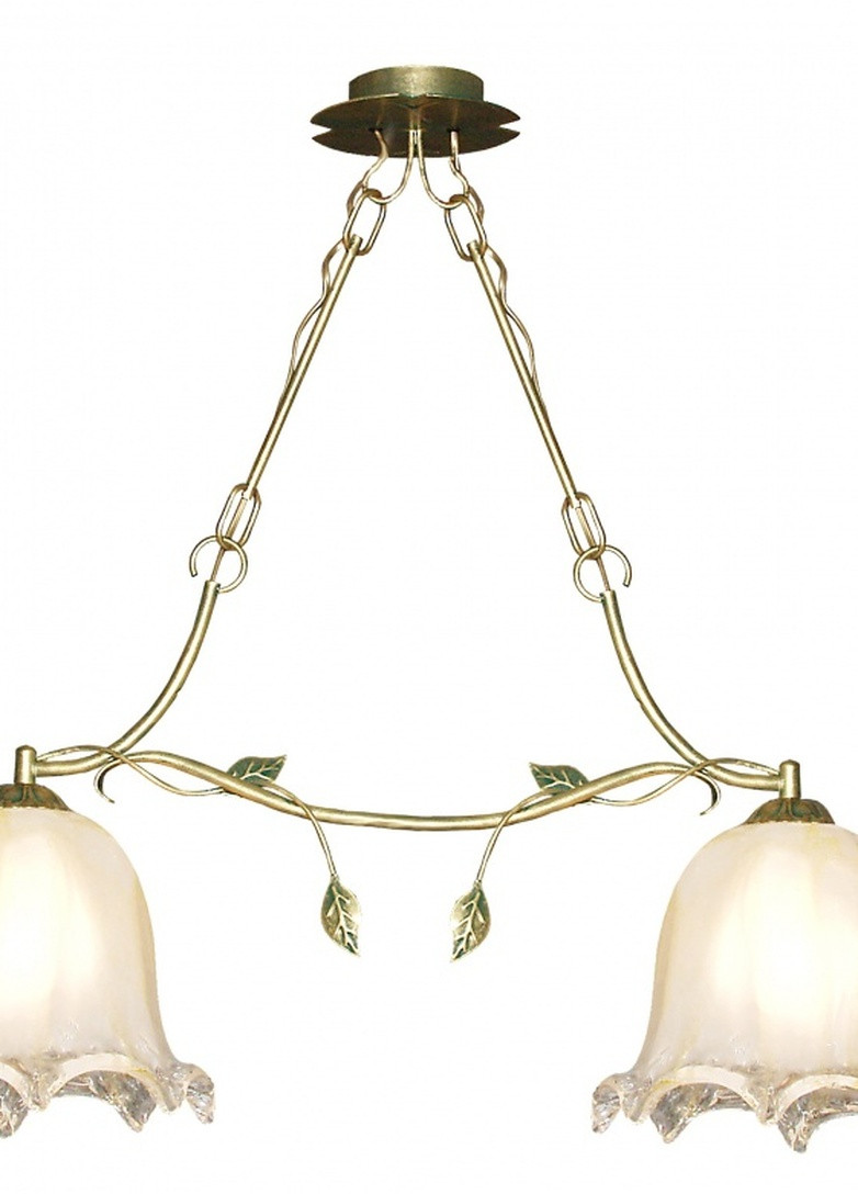 Люстра подвесная кантри для натяжного потолка на 2 плафона BR-865S/2 Brille (253886127)