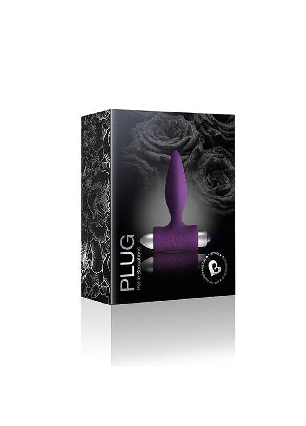 Анальний вібратор Rocks Off Petite Sensations - Plug Purple Rocks-Off (252146367)