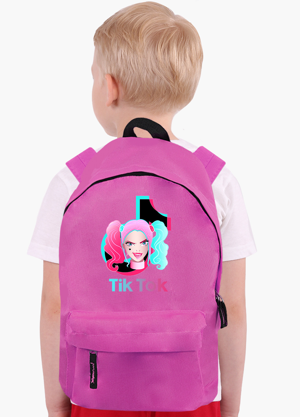 Детский рюкзак Харли Квинн (Куинн) Тик Ток (Harley Quinn TikTok) (9263-1646) MobiPrint (217071109)