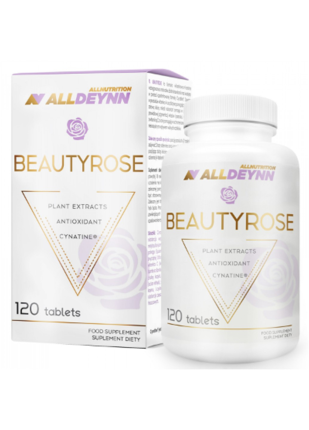 Витамины для волос, кожи и ногтей AllDeynn Beautyrose 120 таблеток Allnutrition (255407638)