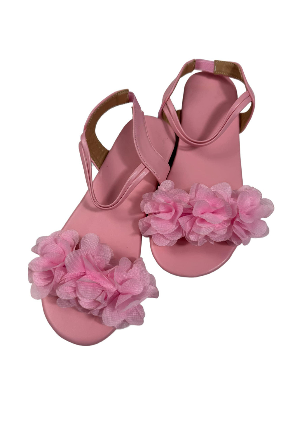 Розовые босоножки SHEIN с цветами