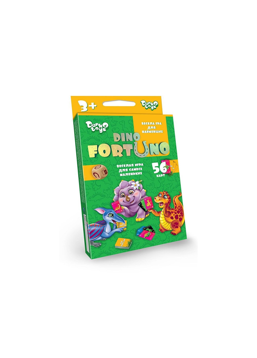 Развивающая настольная игра "Dino Fortuno" () Danko Toys uf-05-01 (255292706)