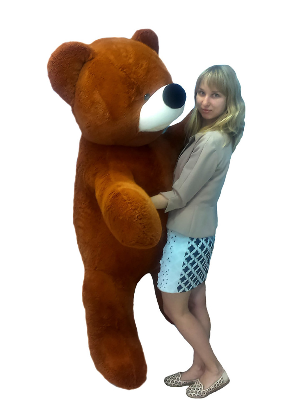 Великий ведмедик Бублик 180 см Alina (252412762)