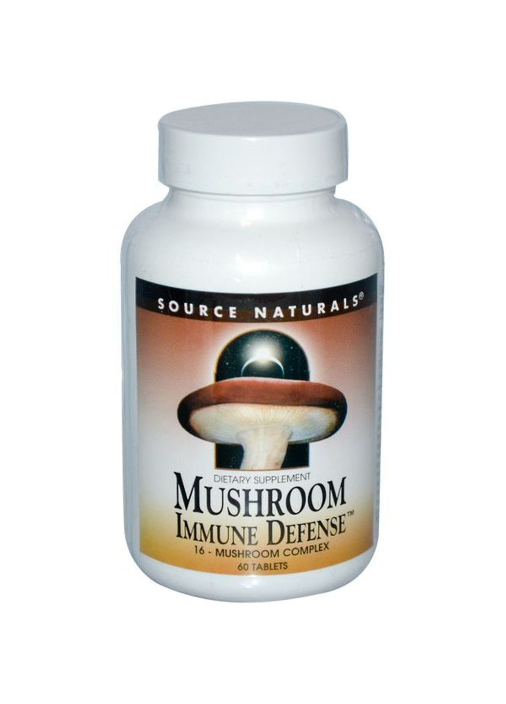 Комплекс з 15 Різновидів Грибів, Mushroom Immune Defense,, v60 таблеток Source Naturals (255407893)