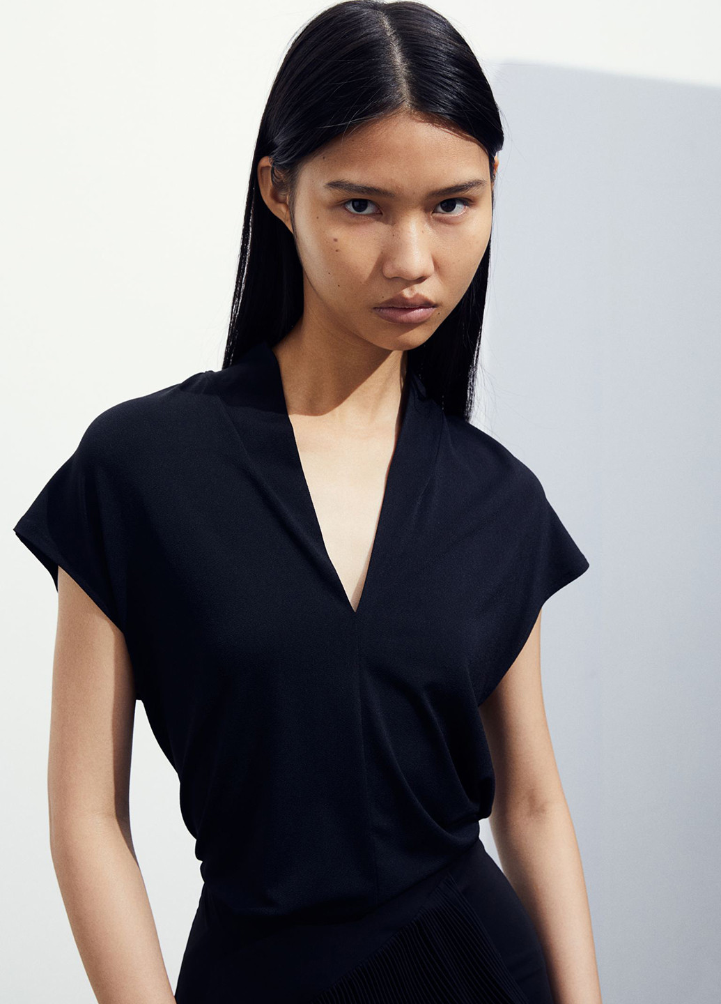 Чорна блуза H&M