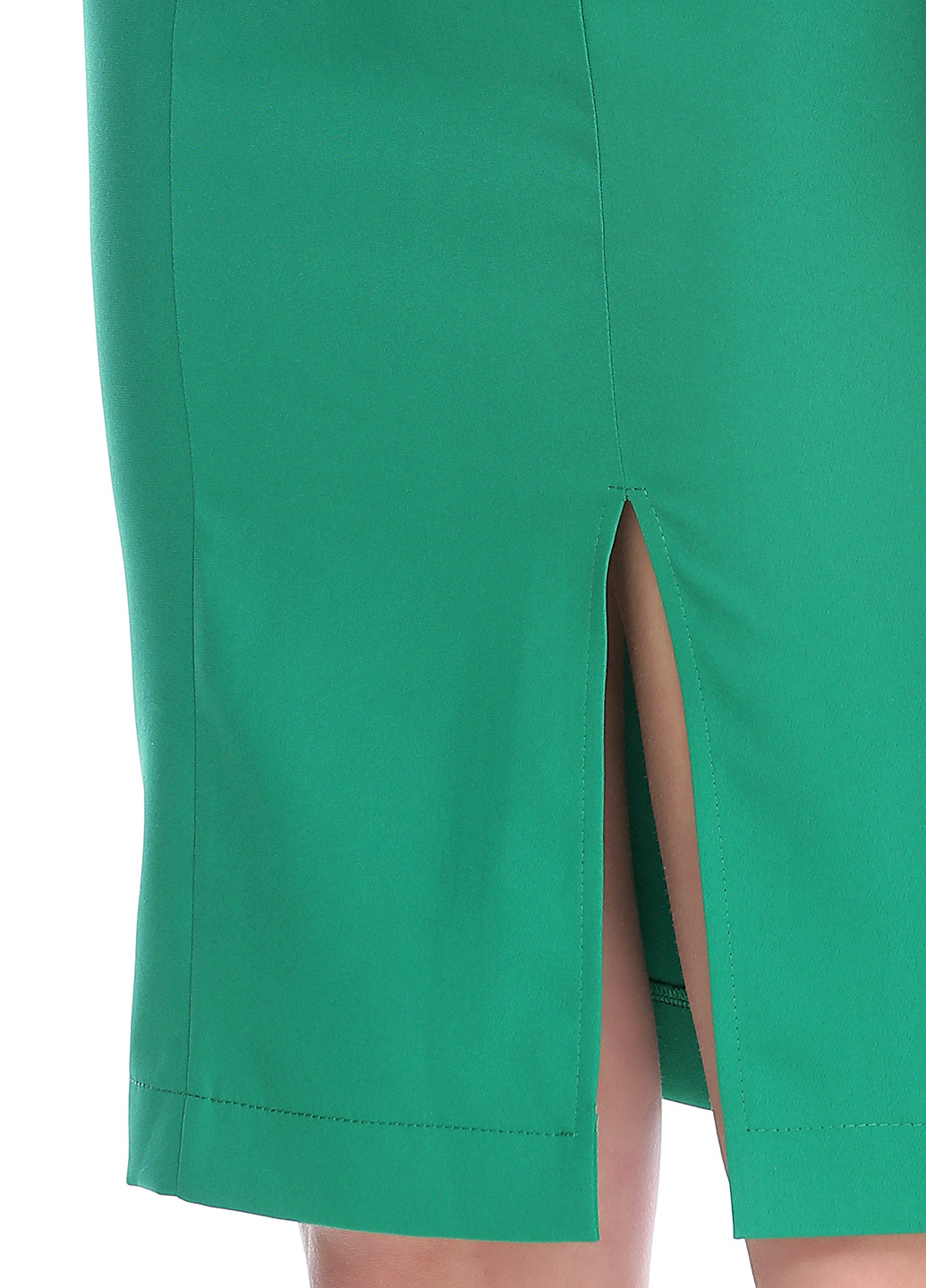 Зеленое коктейльное платье короткое Kseniya Litvynska однотонное