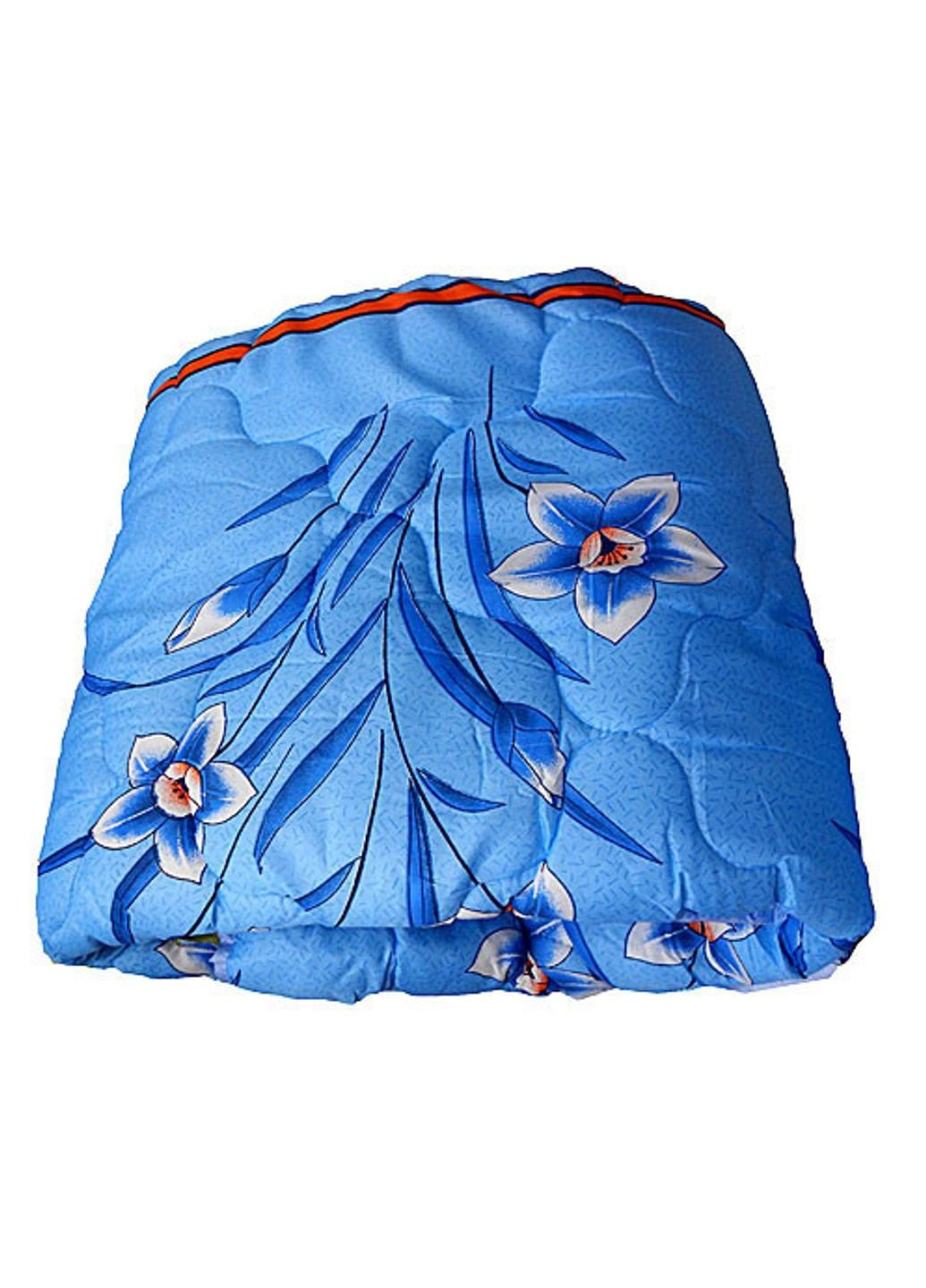 Ковдра літня холлофайбер одинарна (Полікоттон) Полуторна 150х210 51184 Moda (253610419)