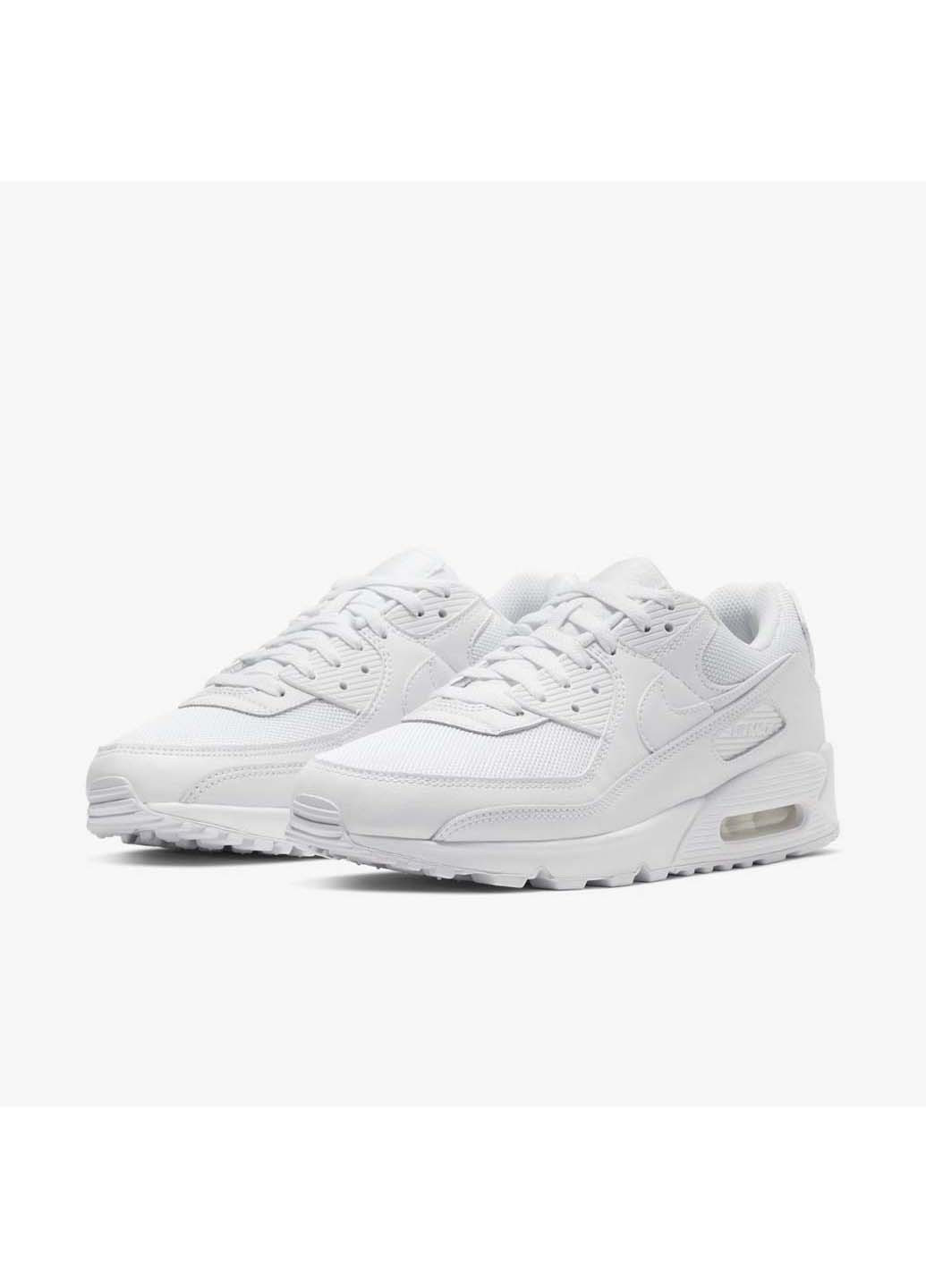 Белые демисезонные кроссовки Nike Air Max 90