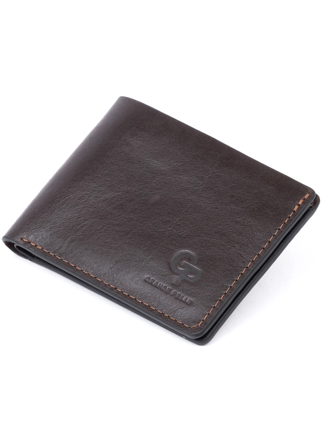 Кожаное портмоне 9х10х1 см Grande Pelle (253490992)