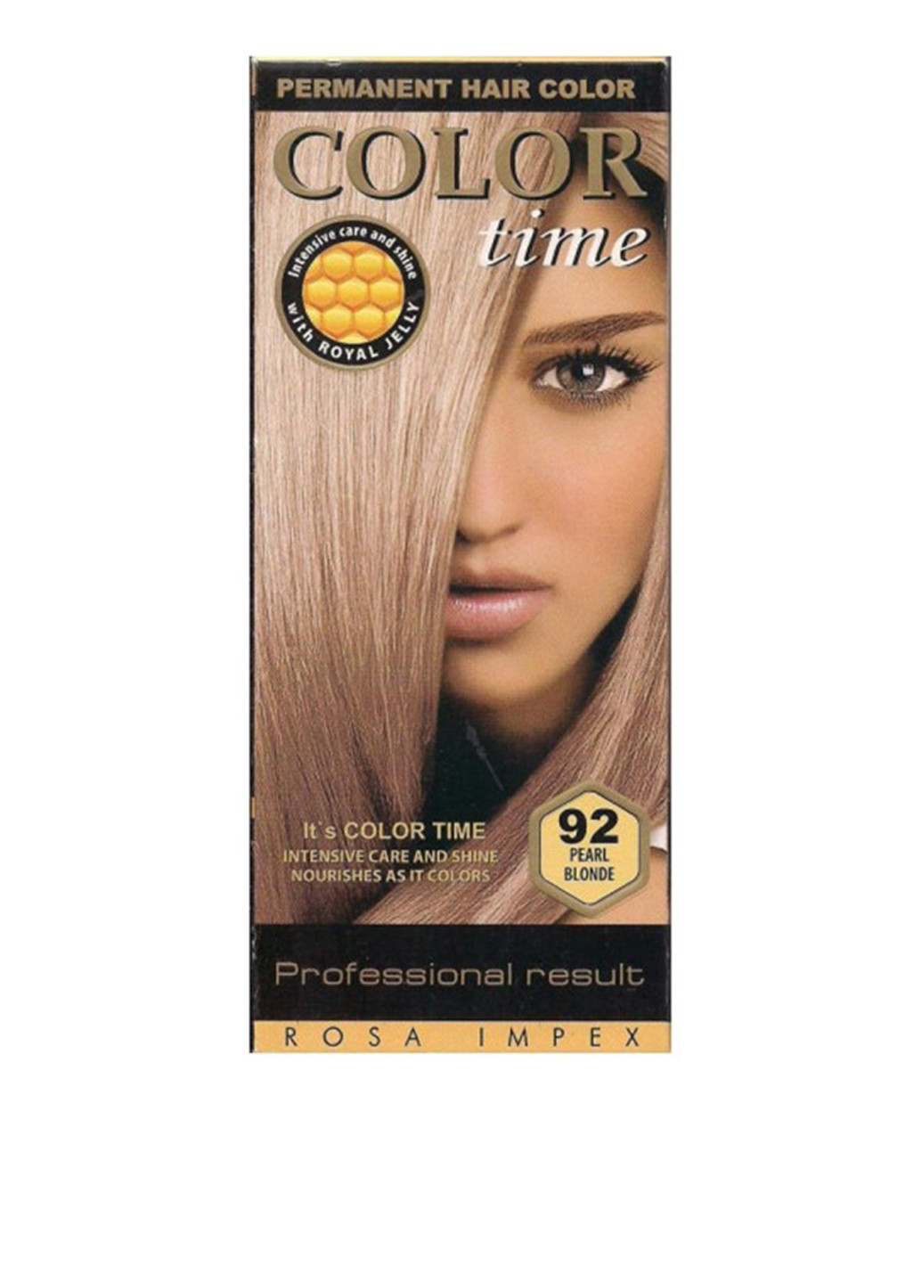 92, фарба для волосся стійка (перлинно-русявий), 100 мл Color Time (75099705)