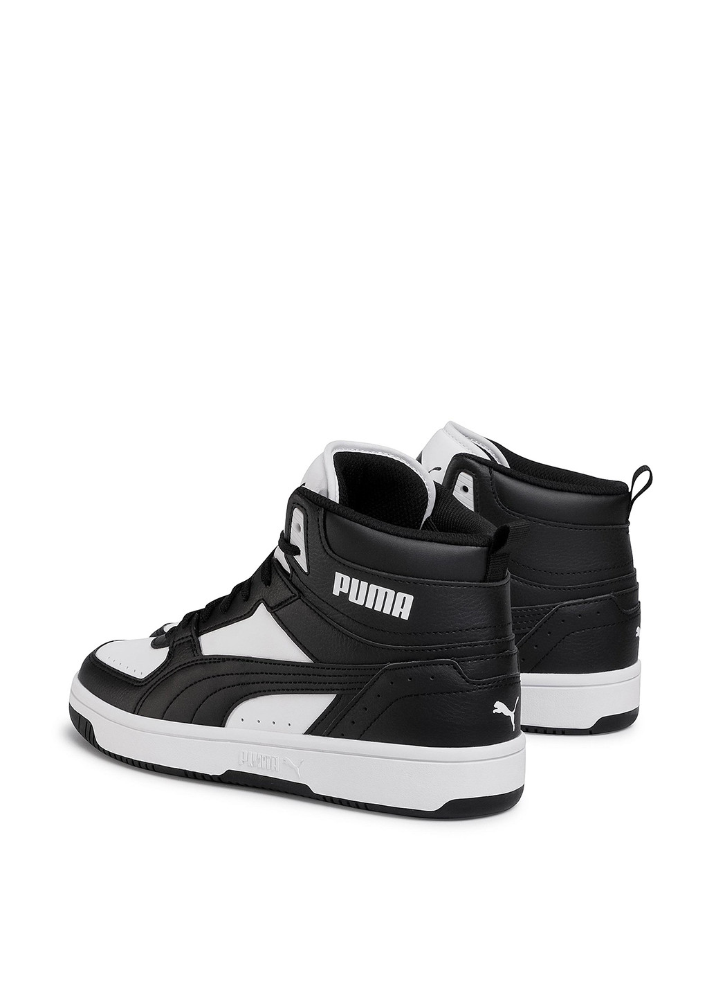 Черно-белые всесезон кросівки rebound joy jr 37468701 Puma