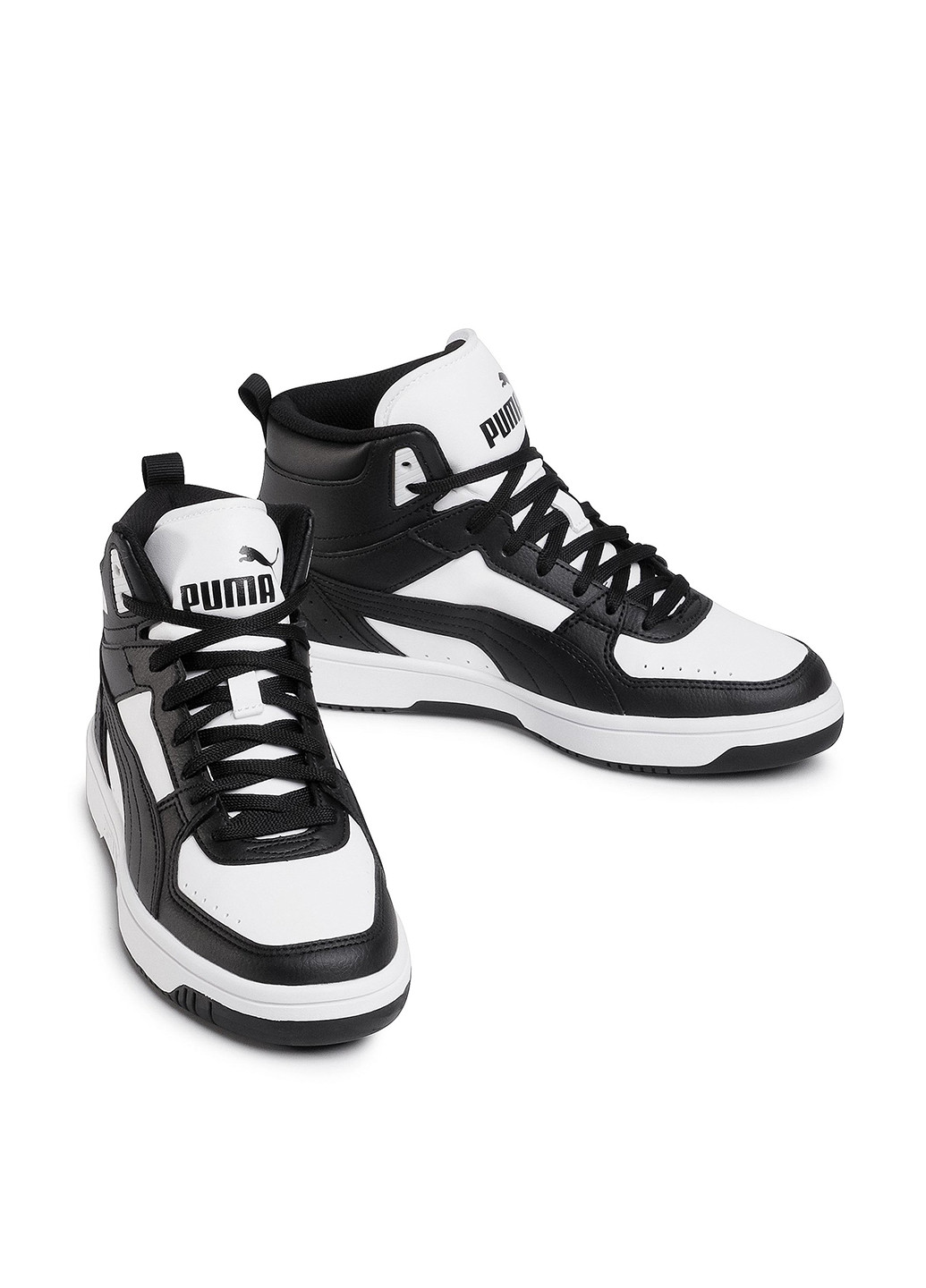 Черно-белые всесезон кросівки rebound joy jr 37468701 Puma