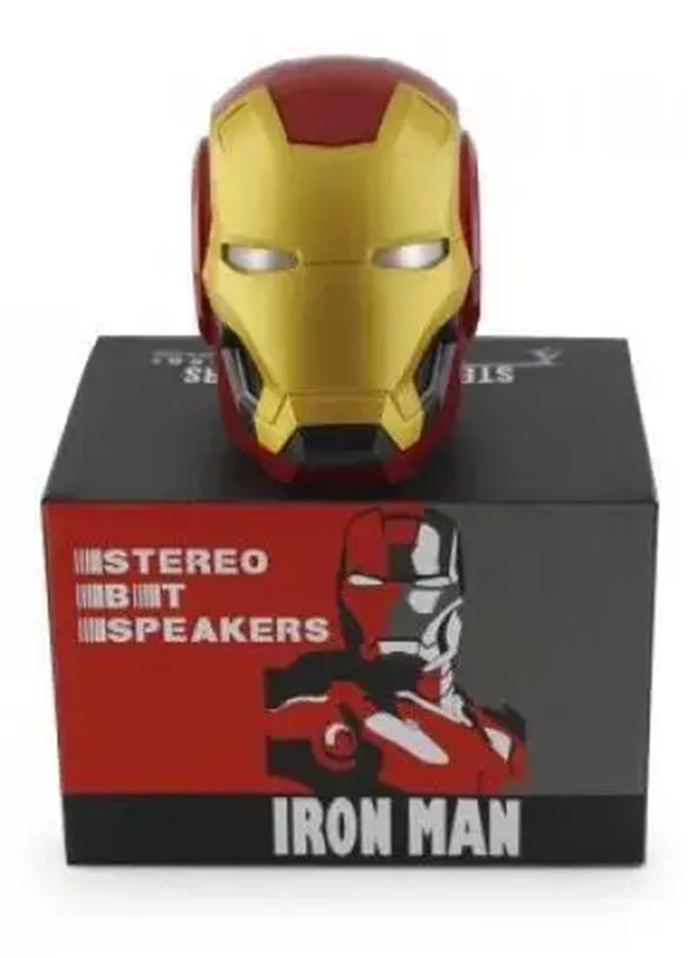 Портативная беспроводная Bluetooth колонка Iron Man Железный человек micro-USB SD/microSD/TF Card No Brand (253582142)