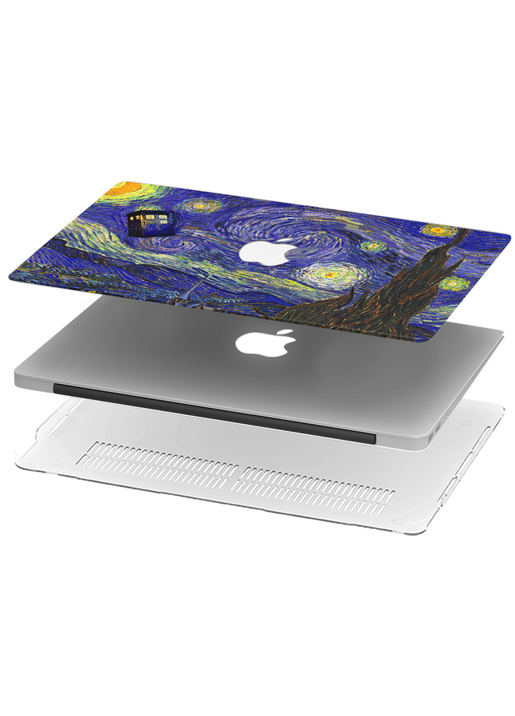 Чехол пластиковый для Apple MacBook Pro Retina 13 A1502 / А1425 Гарри Поттер и Ван Гог (Van Gogh) (6352-2393) MobiPrint (218867705)