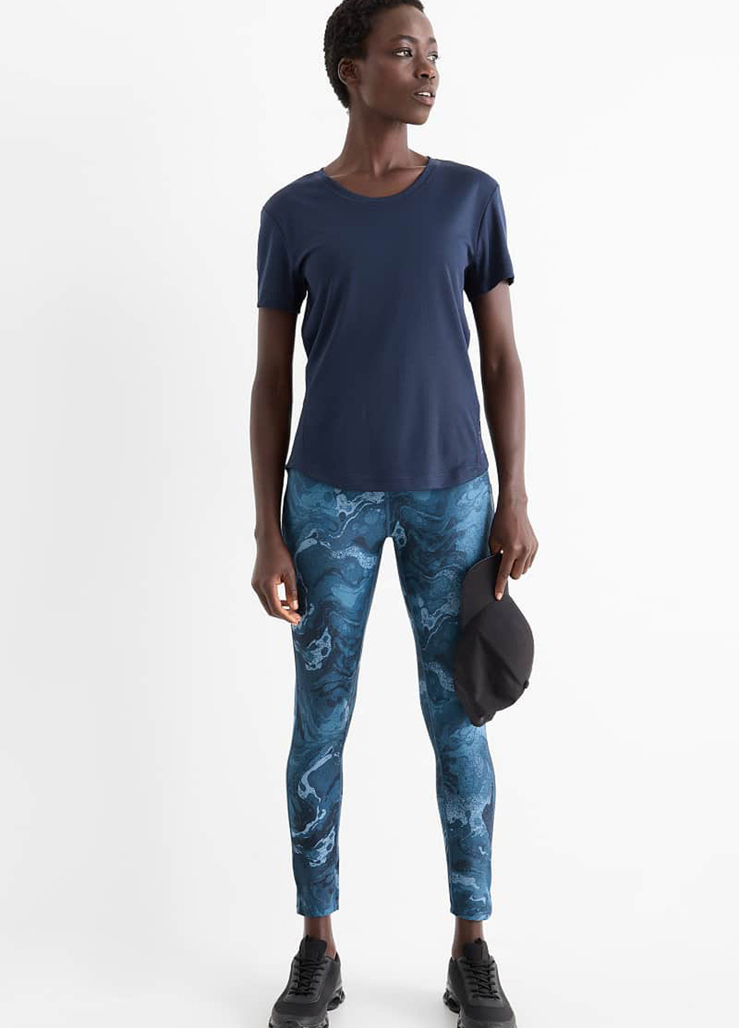 Комбинированные демисезонные леггинсы C&A