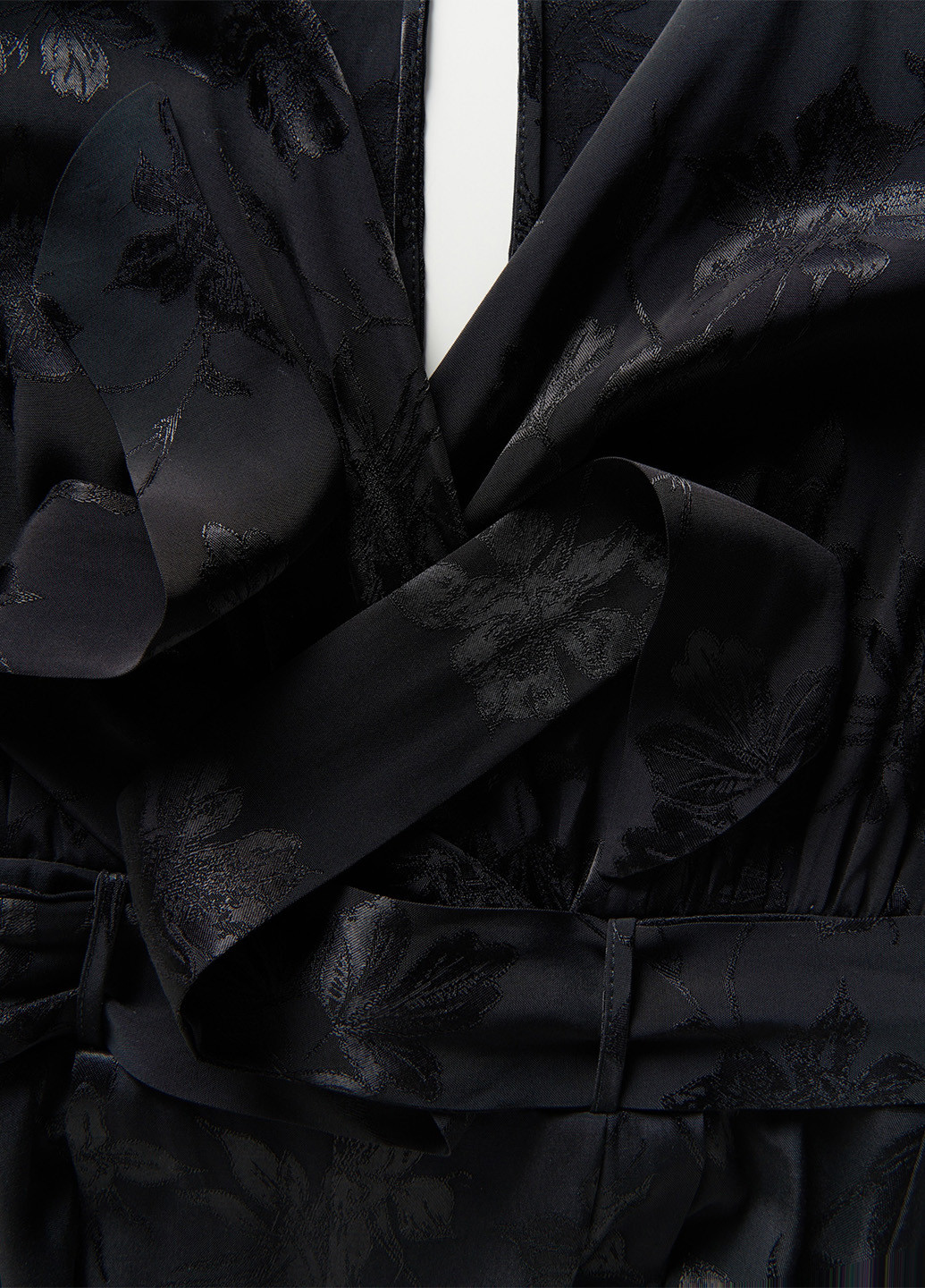Комбинезон Reserved комбинезон-брюки однотонный чёрный кэжуал вискоза
