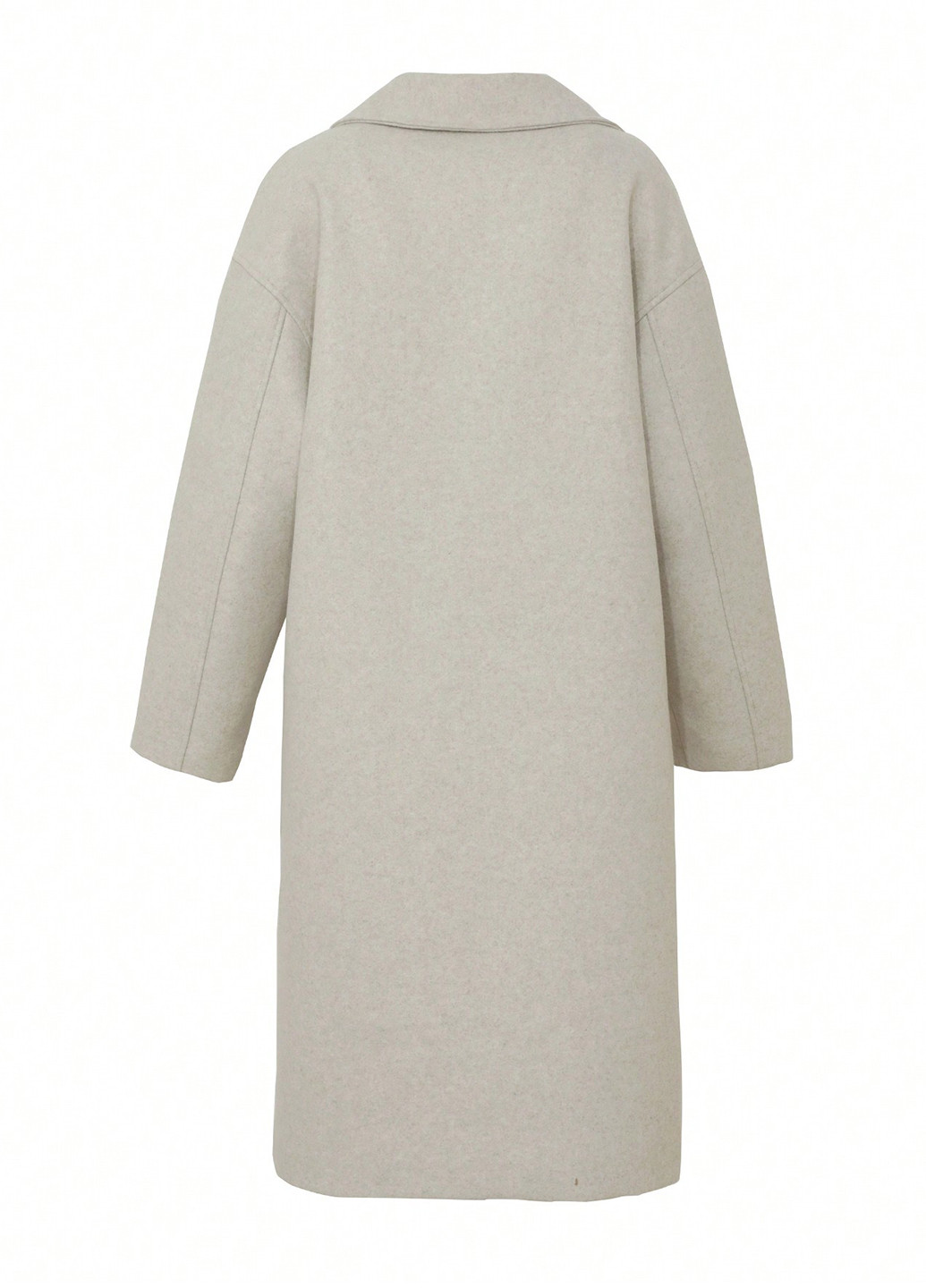 Бежеве демісезонне Пальто двобортне SHEIN