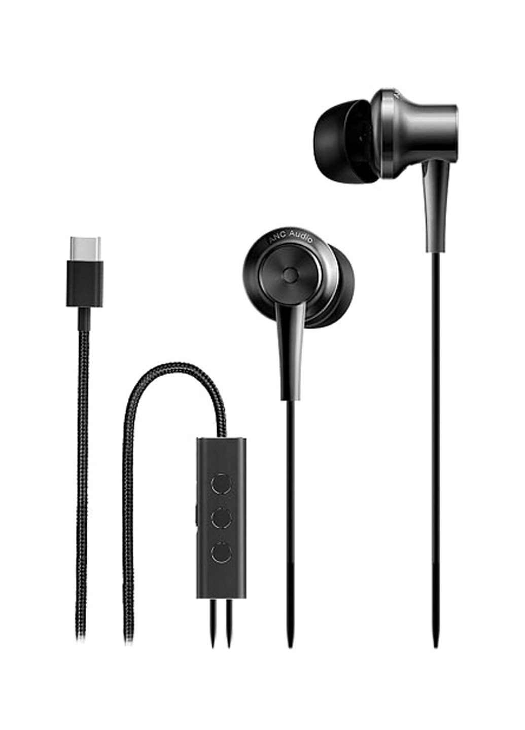 Навушники Xiaomi mi noise reduction type-c in-ear earphones black (zbw4382ty) (135972468)
