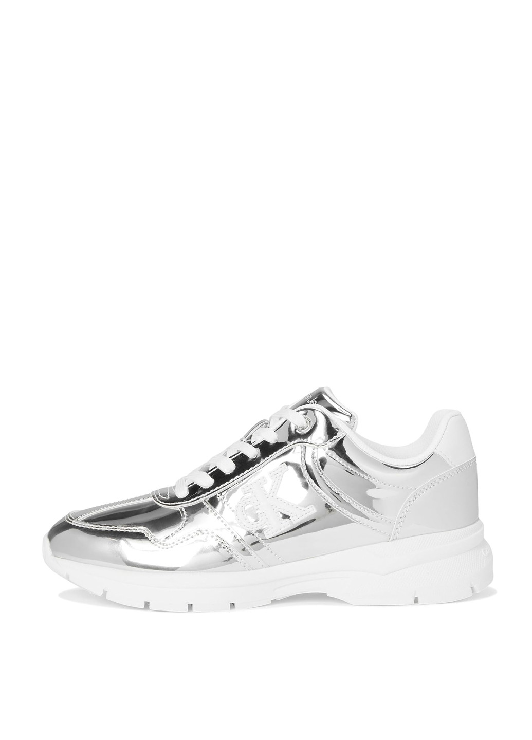 Кроссовки Calvin Klein серебряные демисезоны (335838550)