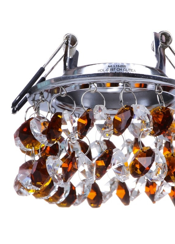 Світильник точковий декоративний HDL-G197 CH CL/TEA Brille (253893875)
