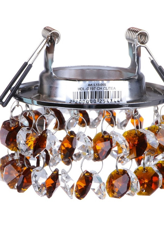 Світильник точковий декоративний HDL-G197 CH CL/TEA Brille (253893875)