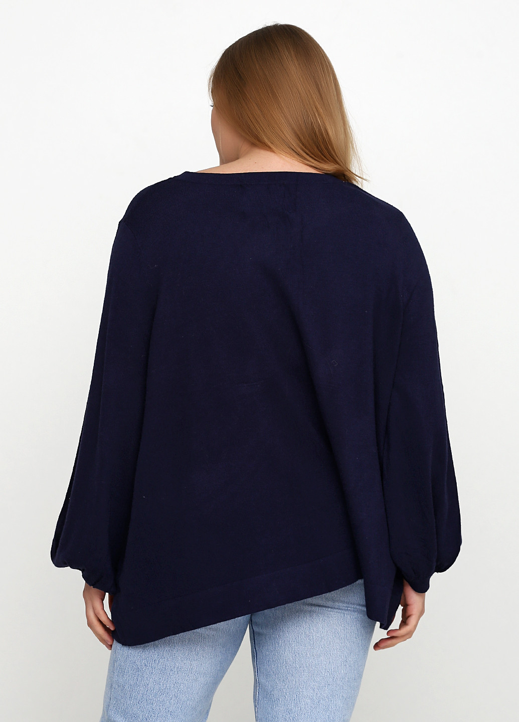 Темно-синій демісезонний пуловер пуловер CHD