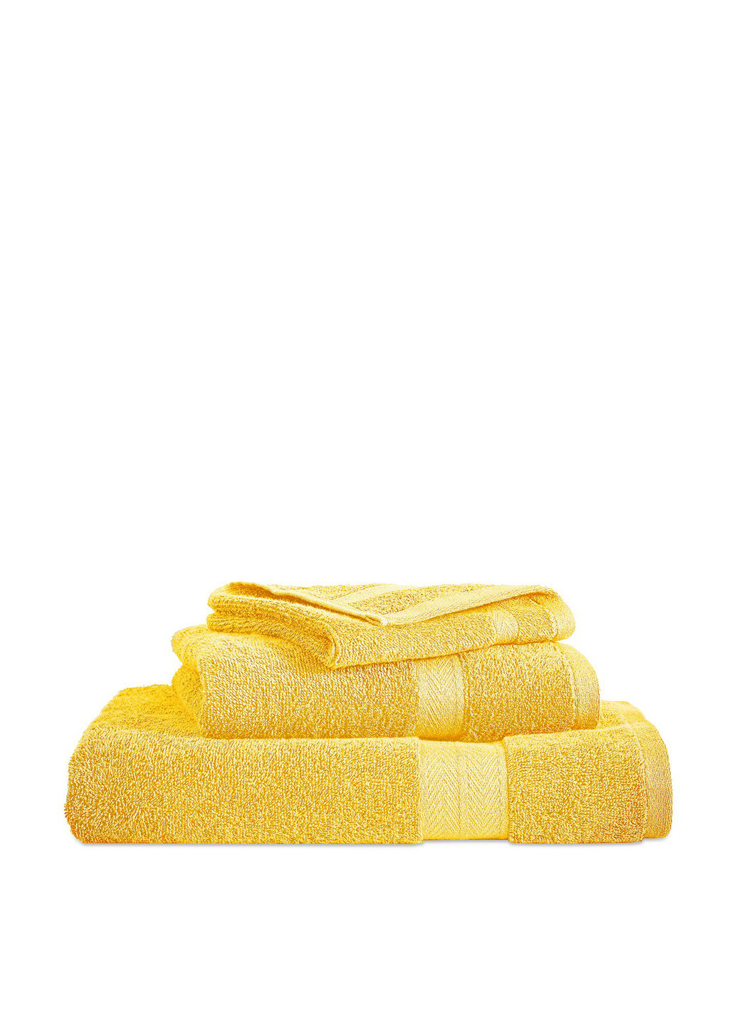Комплект рушників (3 предмети) Tommy Hilfiger логотип жовтий