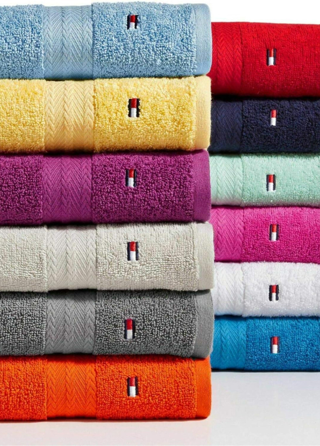 Комплект рушників (3 предмети) Tommy Hilfiger логотип жовтий