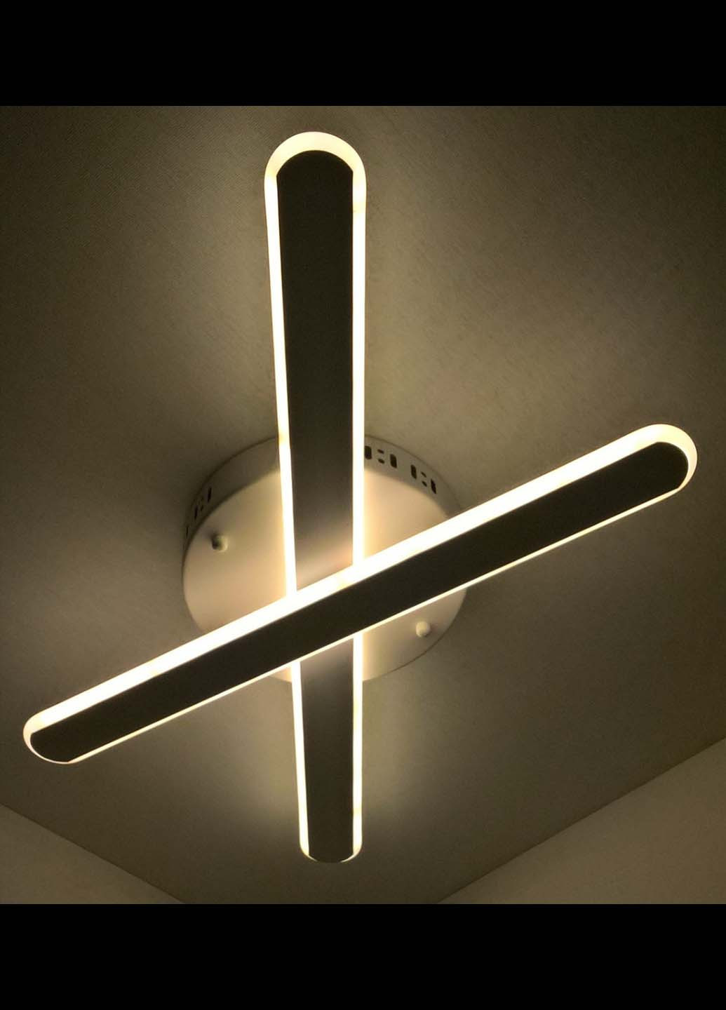 Светодиодная потолочаня LED люстра 6203/2-wh Белый 8х35х60 см. Handmade (234537650)