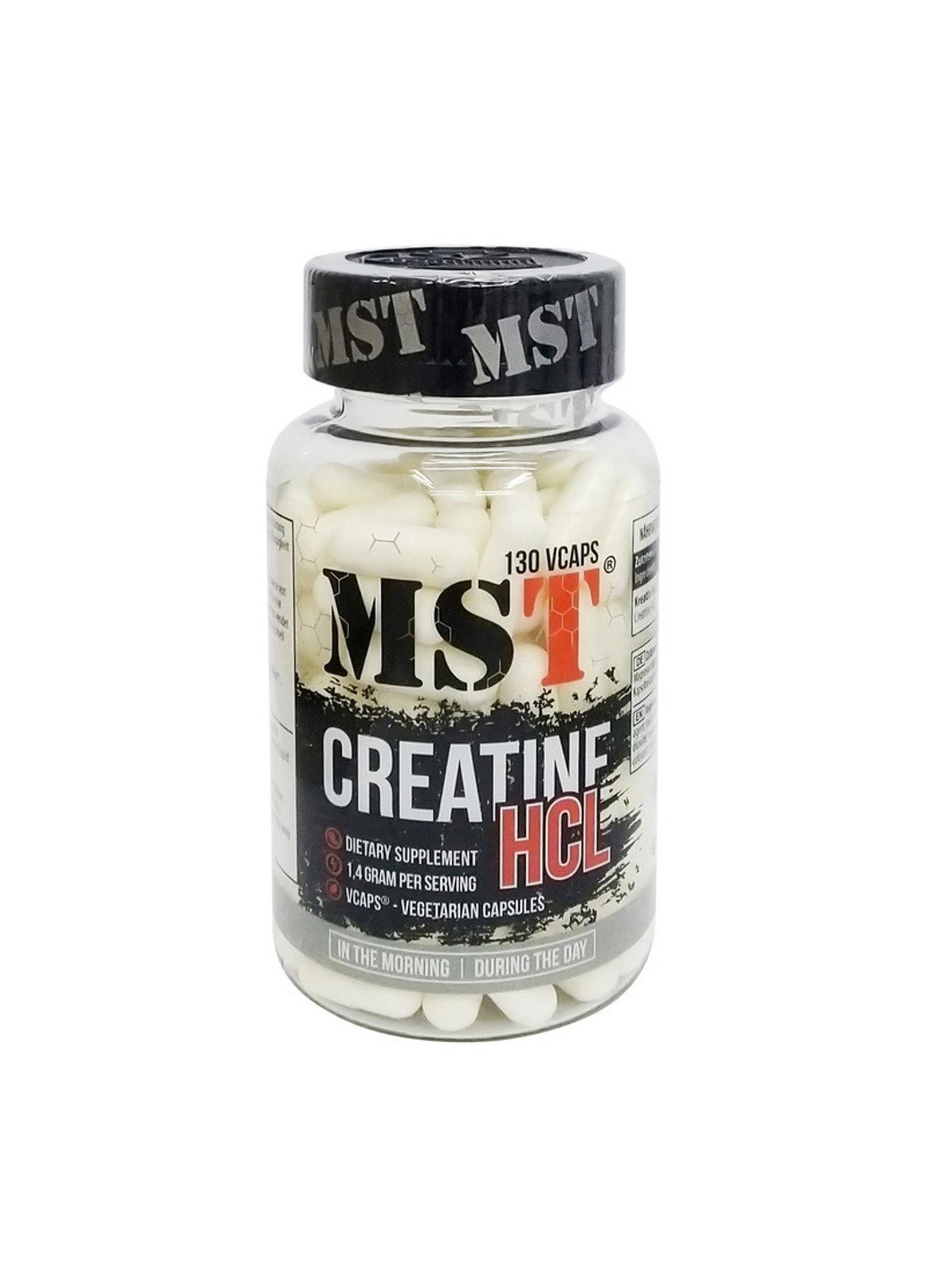 Креатин гідрохлорид Creatine HCL (130 капсул) МСТ MST (255279575)