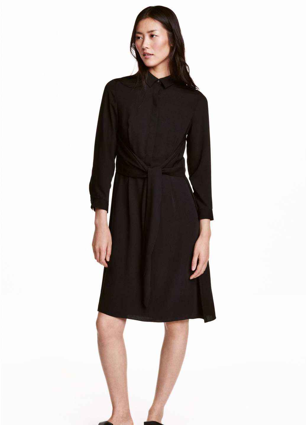 Черное повседневный платье H&M