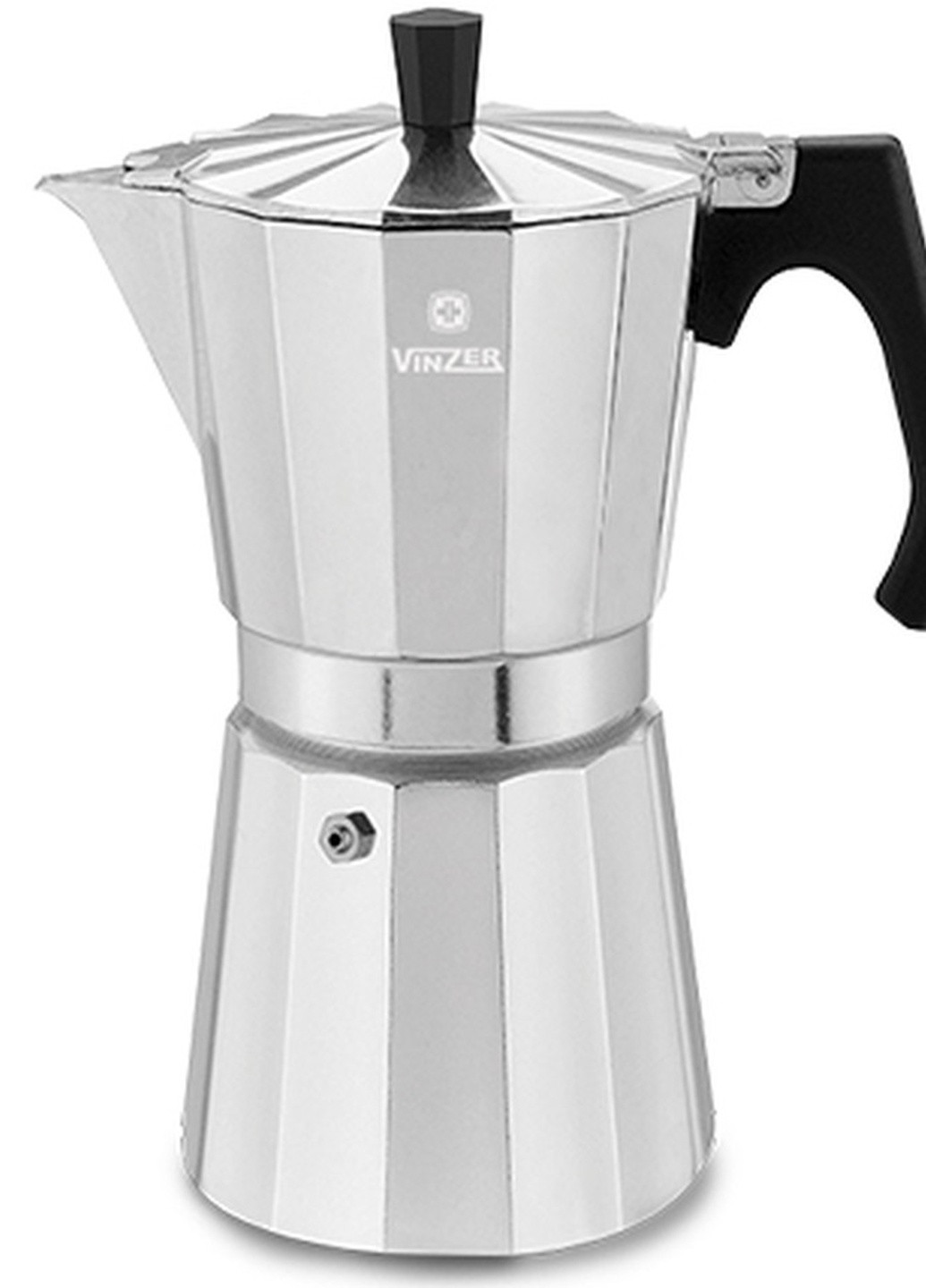 Кавоварка гейзерна Moka Espresso Induction, 9 чашок (89384) Vinzer (254026039)