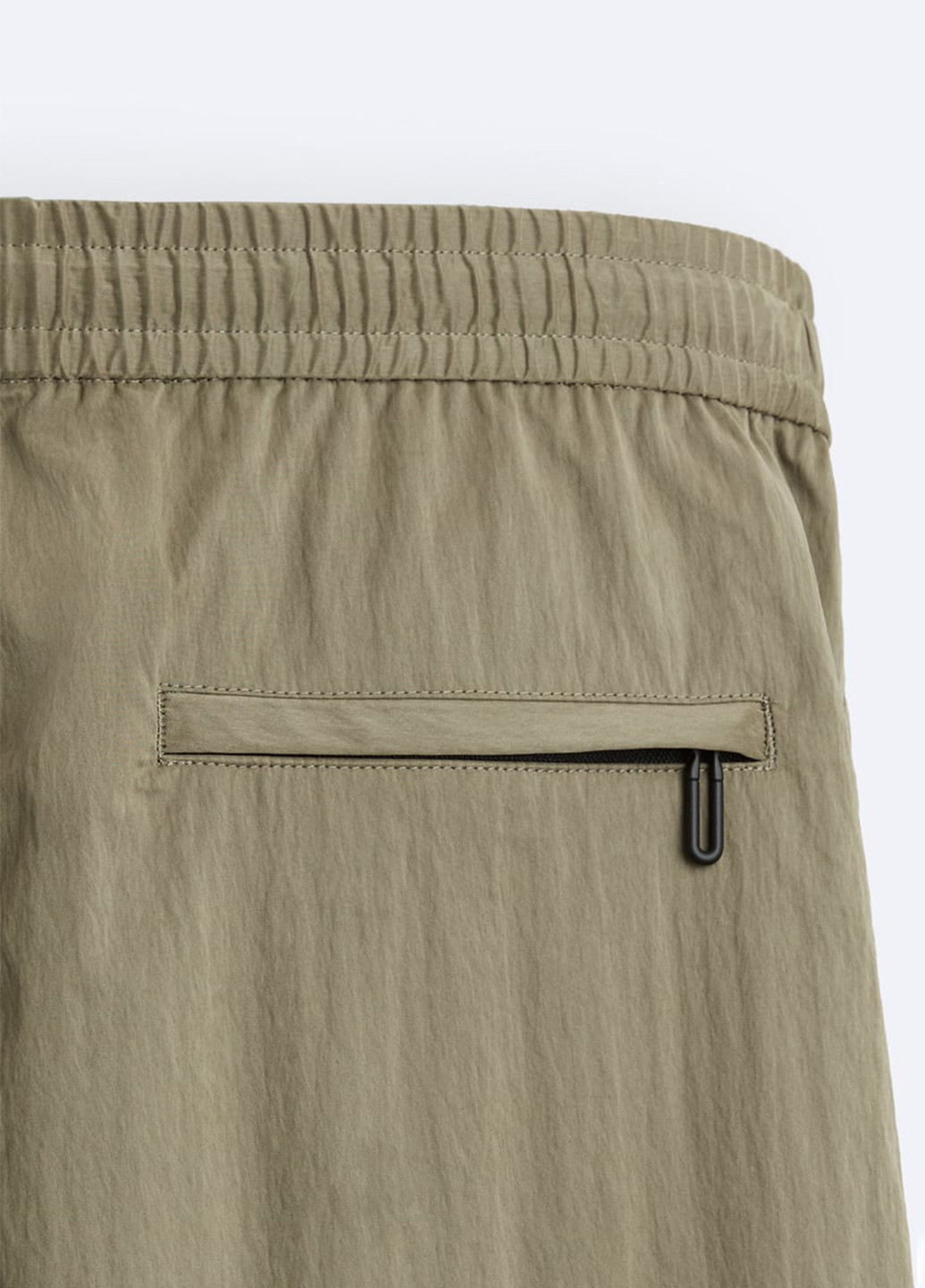 Серые кэжуал демисезонные прямые брюки Zara