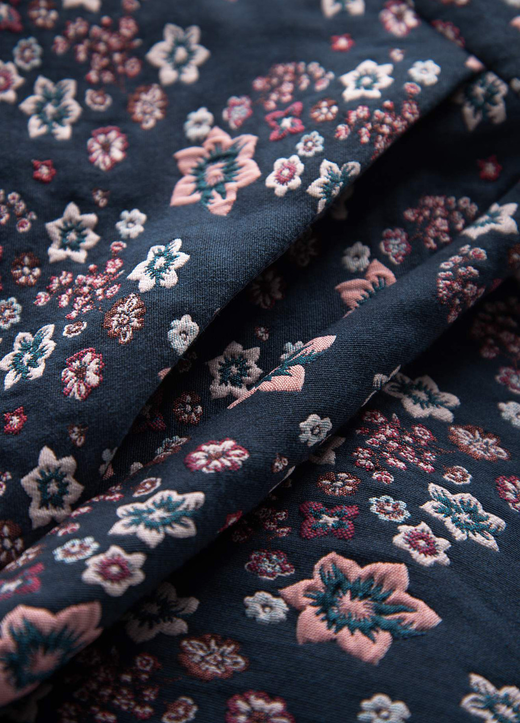 Темно-синяя кэжуал цветочной расцветки юбка Orsay мини