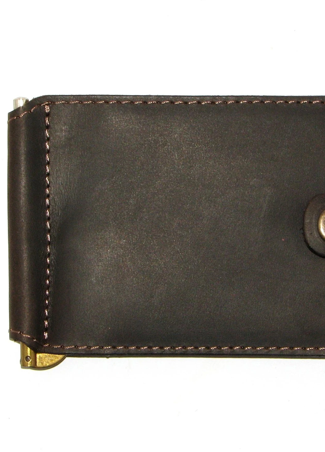 Подарочный набор №6 (зажим + обложка на права, ID паспорт) коричневый DNK Leather (253933692)