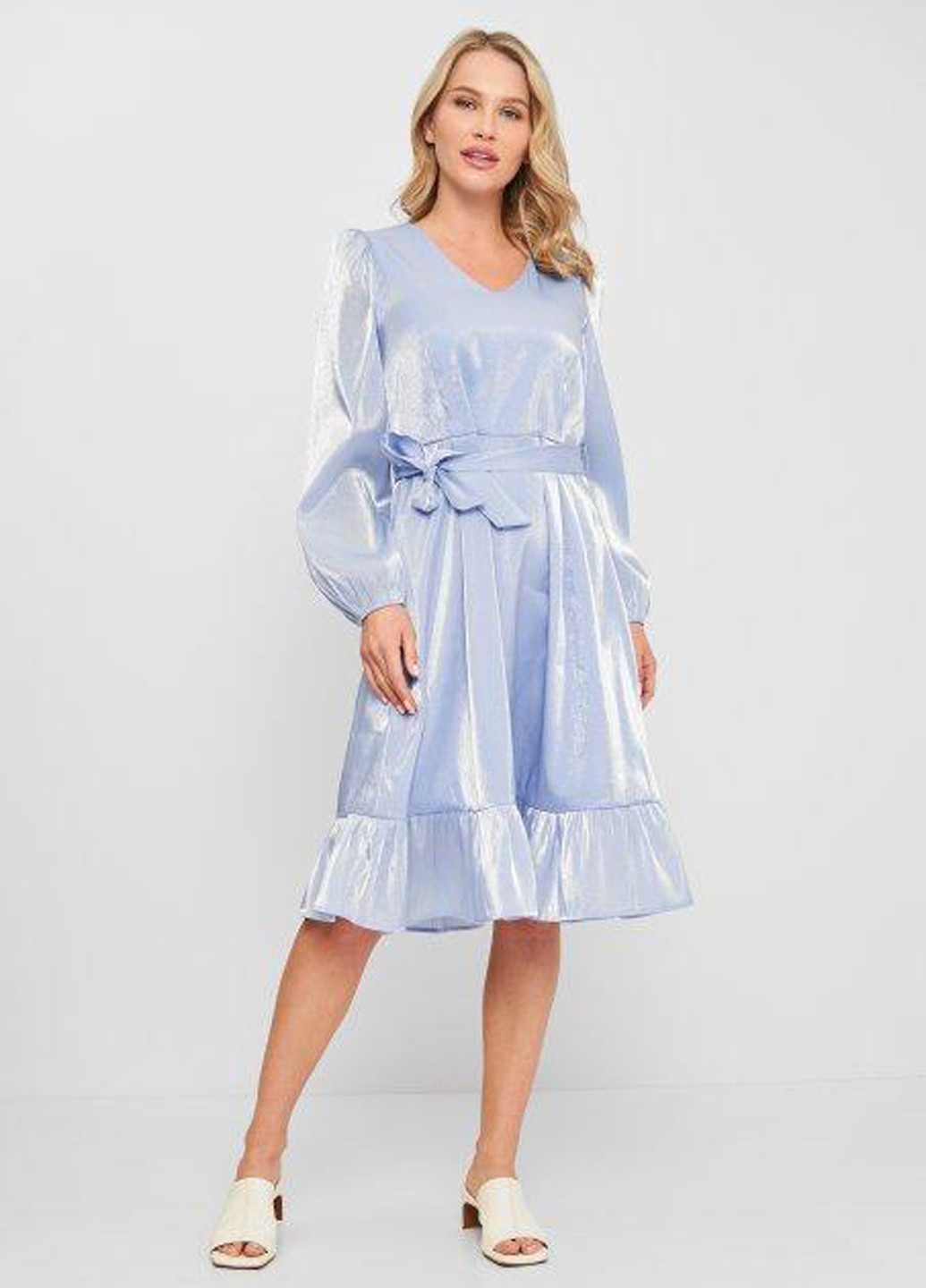 Блакитна сукня демісезон,блакитний, Minimum однотонна