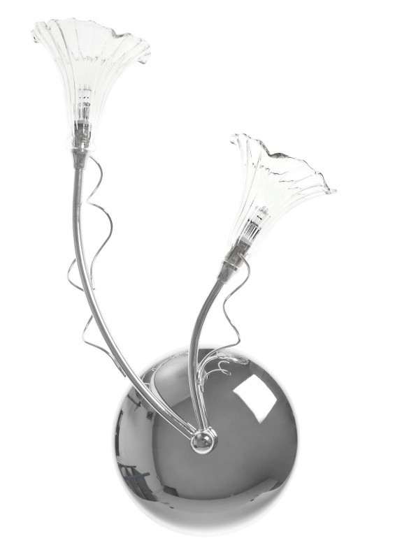 Бра галогенное настенное накладное BR-01 304W/2 CHR Brille (253894356)