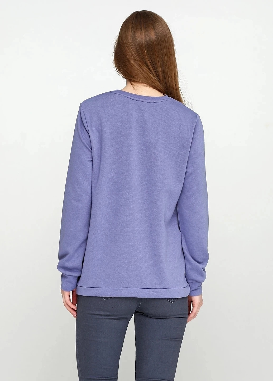 Синій світшот George однотонний без декору (307917556)