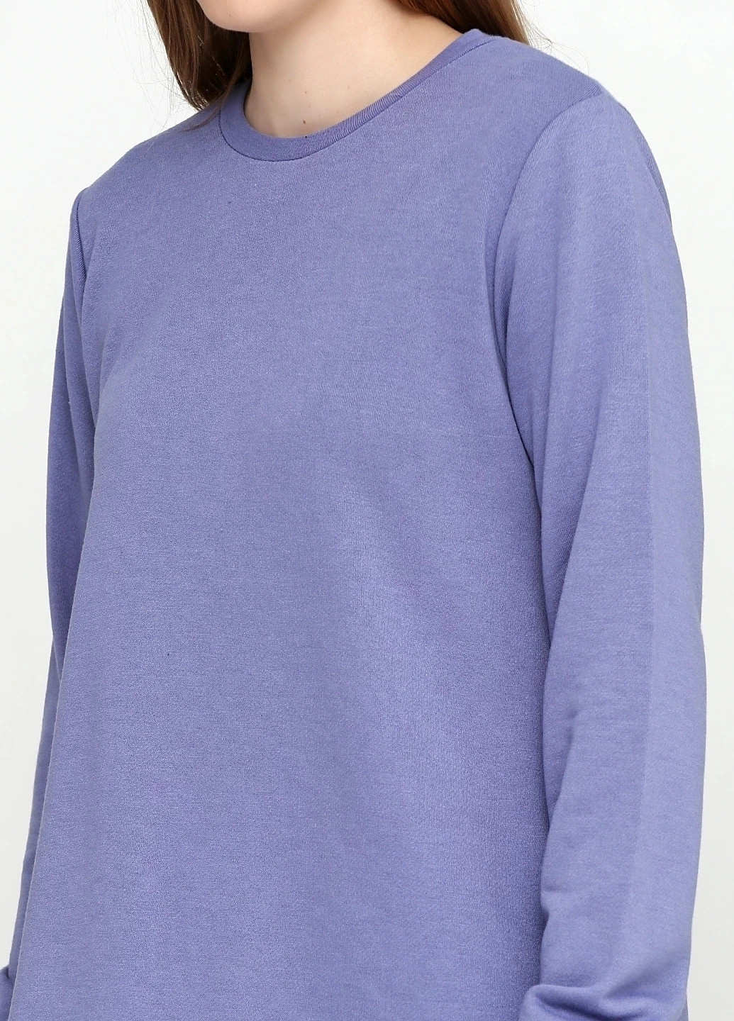 Синій світшот George однотонний без декору (307917556)