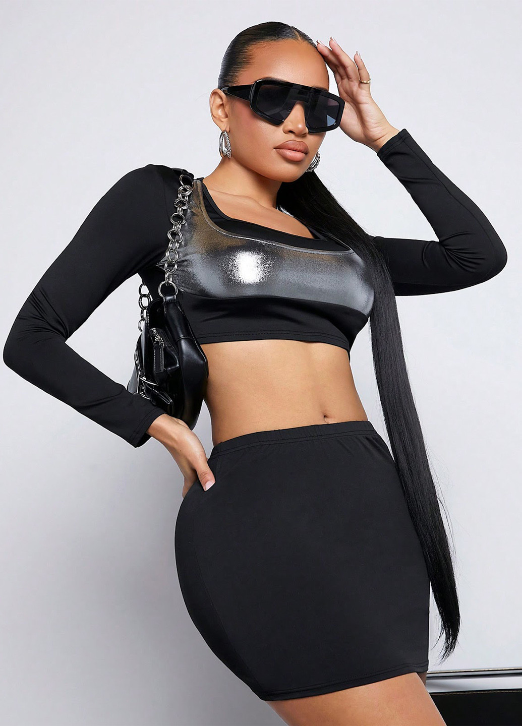 Костюм (топ, юбка) SHEIN (329544621)