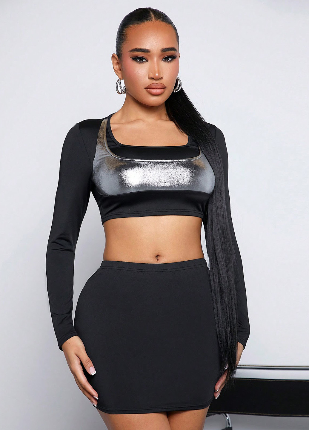 Костюм (топ, юбка) SHEIN (329544621)