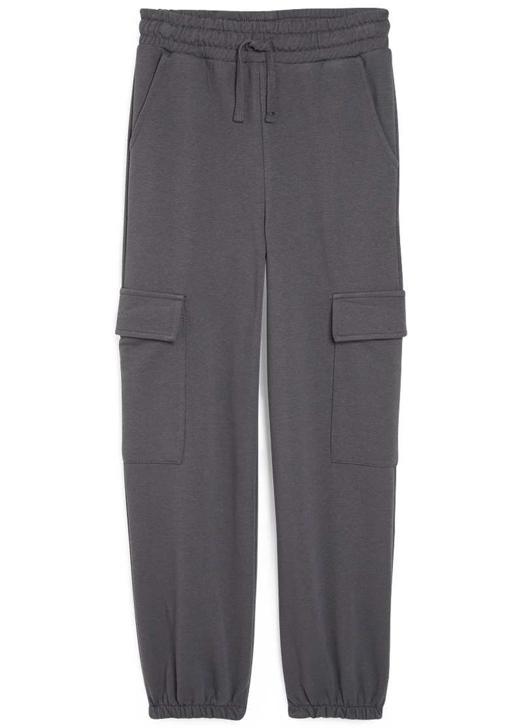 Темно-серые кэжуал демисезонные брюки карго C&A