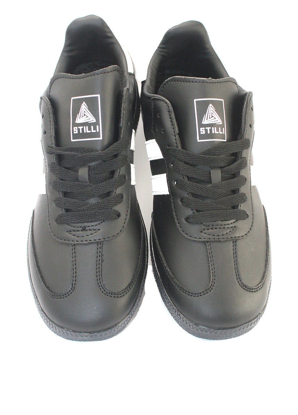 Чорно-білі Осінні кросівки No Brand