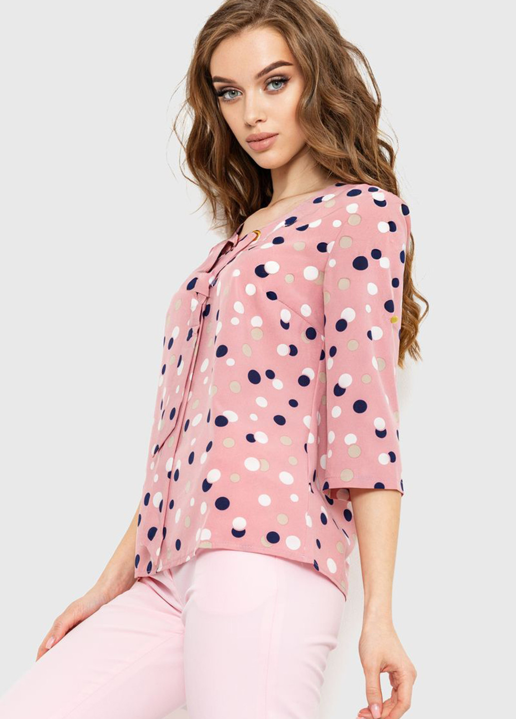 Світло-рожева демісезонна блузка Ager