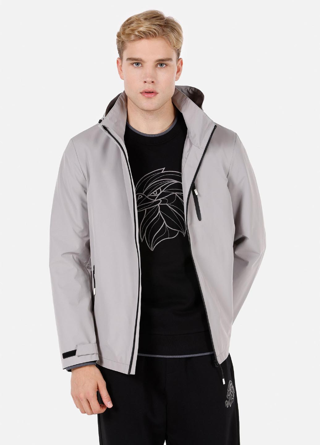 Світло-сіра демісезонна вітровка Colin's