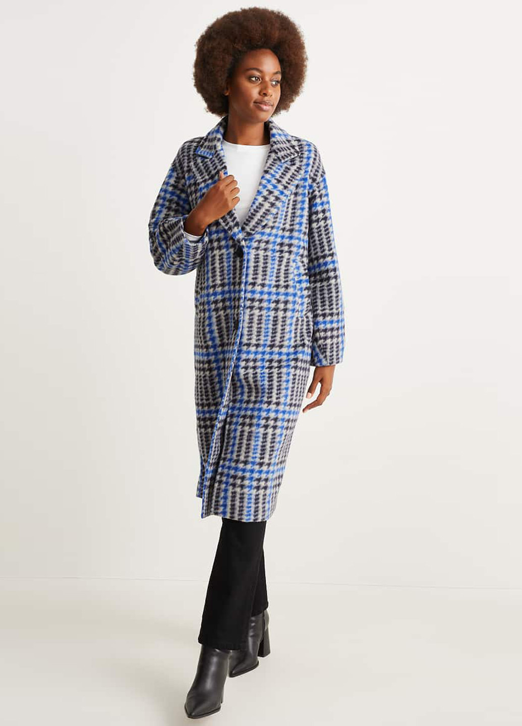 Комбіноване демісезонне Пальто однобортне C&A